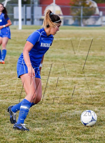 Thumbnail 1 in Bingham vs Hillcrest (UHSAA 5A First Round Playoff) photogallery.