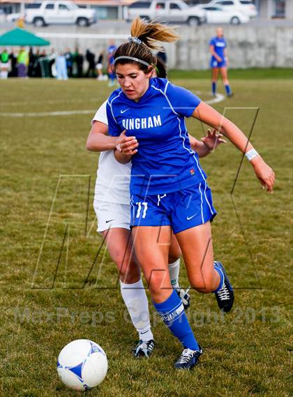 Thumbnail 2 in Bingham vs Hillcrest (UHSAA 5A First Round Playoff) photogallery.