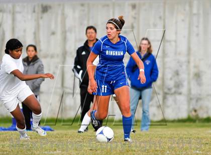 Thumbnail 3 in Bingham vs Hillcrest (UHSAA 5A First Round Playoff) photogallery.