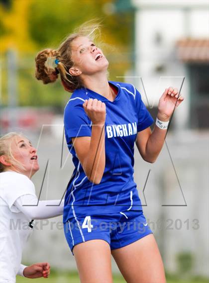 Thumbnail 2 in Bingham vs Hillcrest (UHSAA 5A First Round Playoff) photogallery.