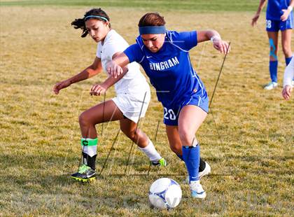 Thumbnail 1 in Bingham vs Hillcrest (UHSAA 5A First Round Playoff) photogallery.