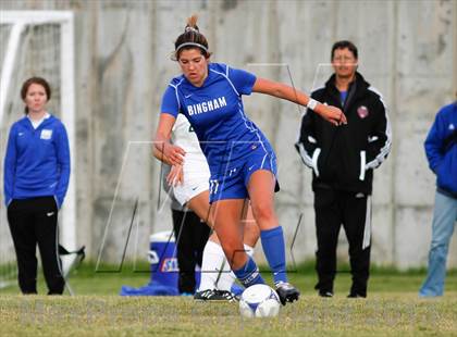 Thumbnail 2 in Bingham vs Hillcrest (UHSAA 5A First Round Playoff) photogallery.
