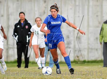 Thumbnail 3 in Bingham vs Hillcrest (UHSAA 5A First Round Playoff) photogallery.