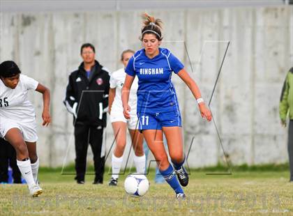 Thumbnail 2 in Bingham vs Hillcrest (UHSAA 5A First Round Playoff) photogallery.