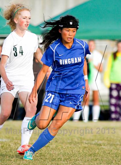 Thumbnail 1 in Bingham vs Hillcrest (UHSAA 5A First Round Playoff) photogallery.