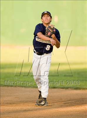 Thumbnail 3 in Hughson vs. Central Catholic (CIF SJS D5 Final) photogallery.