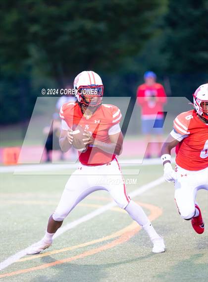 Thumbnail 1 in DeMatha vs Archbishop Spalding (The Cavalier Kickoff Classic) photogallery.