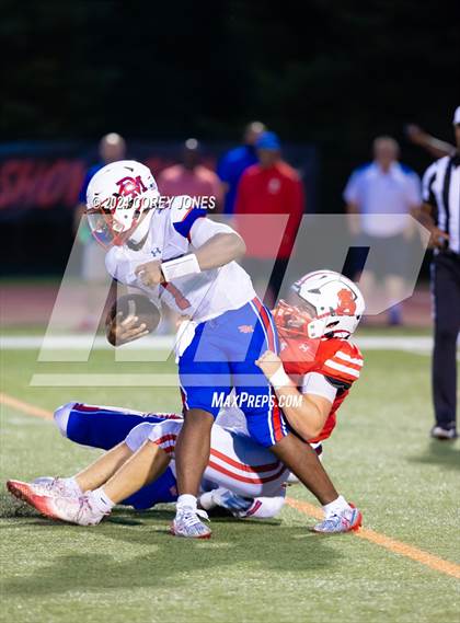 Thumbnail 1 in DeMatha vs Archbishop Spalding (The Cavalier Kickoff Classic) photogallery.