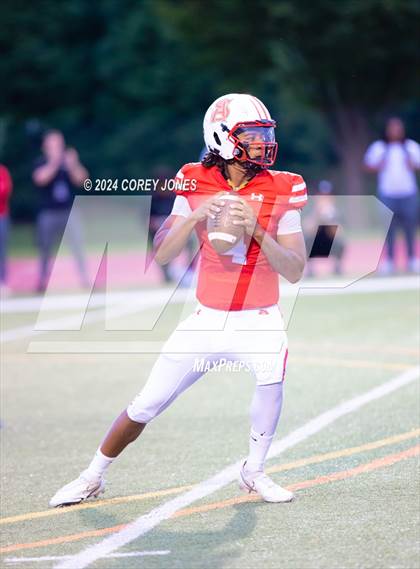 Thumbnail 3 in DeMatha vs Archbishop Spalding (The Cavalier Kickoff Classic) photogallery.