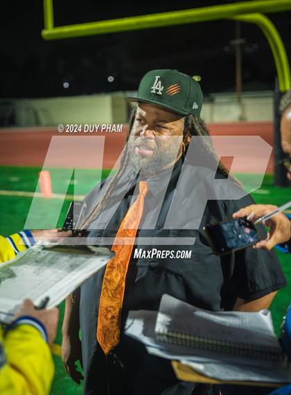 Thumbnail 3 in El Rancho @ Los Amigos (CIF SS D11 Quarterfinals) photogallery.