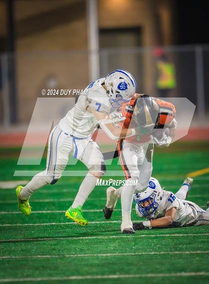 Thumbnail 3 in El Rancho @ Los Amigos (CIF SS D11 Quarterfinals) photogallery.