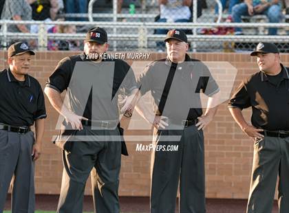 Thumbnail 2 in Cleburne vs Midlothian (UIL 5A Regional Quarterfinal Game 2) photogallery.