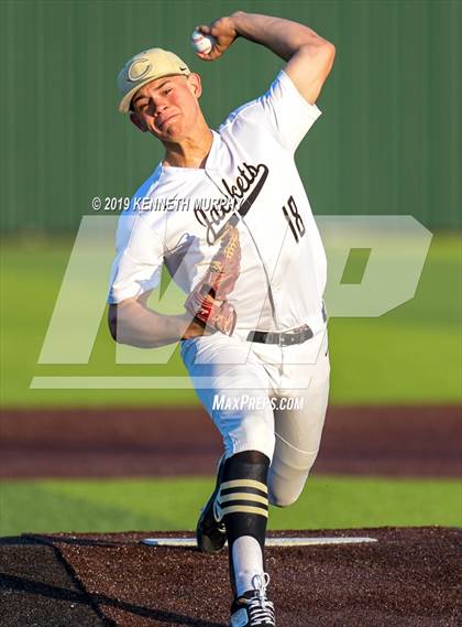 Thumbnail 3 in Cleburne vs Midlothian (UIL 5A Regional Quarterfinal Game 2) photogallery.