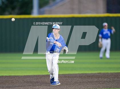 Thumbnail 3 in Cleburne vs Midlothian (UIL 5A Regional Quarterfinal Game 2) photogallery.