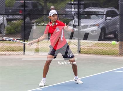 Thumbnail 3 in Franklin Academy vs. Raleigh Charter (NCHSAA 2A Individual Finals) photogallery.