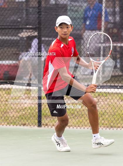 Thumbnail 3 in Franklin Academy vs. Raleigh Charter (NCHSAA 2A Individual Finals) photogallery.
