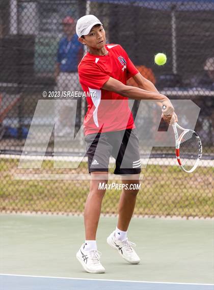 Thumbnail 2 in Franklin Academy vs. Raleigh Charter (NCHSAA 2A Individual Finals) photogallery.