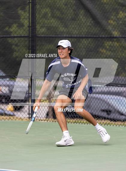 Thumbnail 3 in Franklin Academy vs. Raleigh Charter (NCHSAA 2A Individual Finals) photogallery.