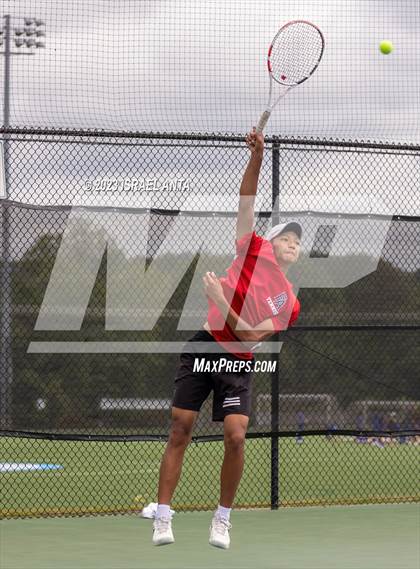 Thumbnail 3 in Franklin Academy vs. Raleigh Charter (NCHSAA 2A Individual Finals) photogallery.