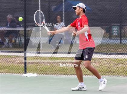 Thumbnail 3 in Franklin Academy vs. Raleigh Charter (NCHSAA 2A Individual Finals) photogallery.