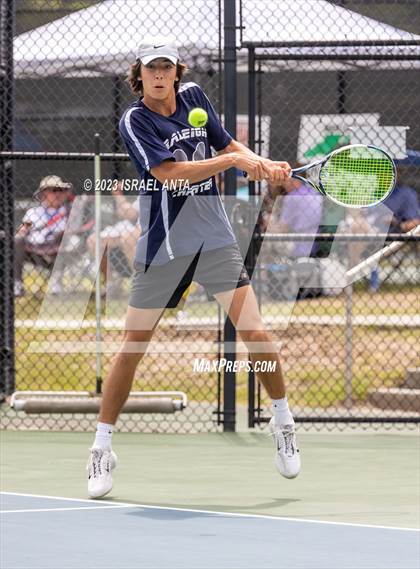 Thumbnail 1 in Franklin Academy vs. Raleigh Charter (NCHSAA 2A Individual Finals) photogallery.