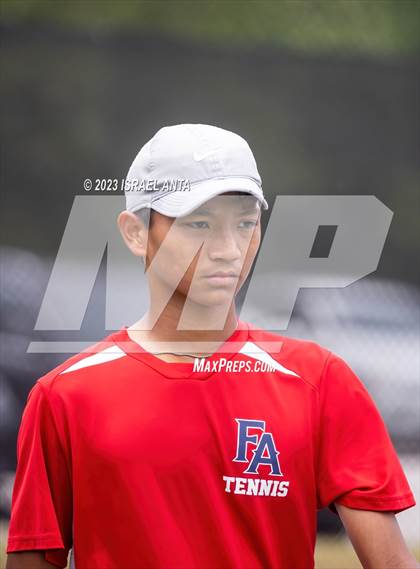 Thumbnail 1 in Franklin Academy vs. Raleigh Charter (NCHSAA 2A Individual Finals) photogallery.