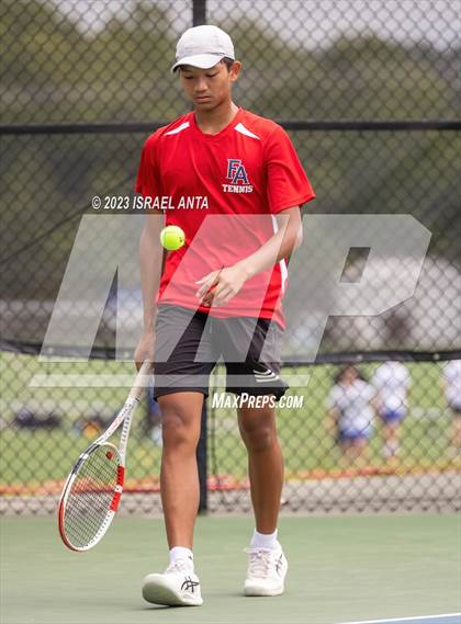 Thumbnail 1 in Franklin Academy vs. Raleigh Charter (NCHSAA 2A Individual Finals) photogallery.