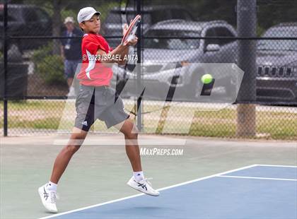 Thumbnail 2 in Franklin Academy vs. Raleigh Charter (NCHSAA 2A Individual Finals) photogallery.