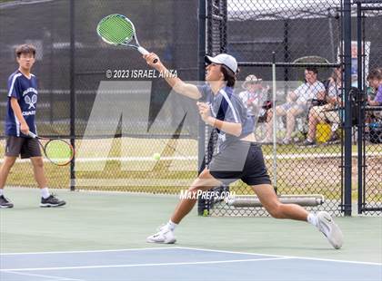 Thumbnail 3 in Franklin Academy vs. Raleigh Charter (NCHSAA 2A Individual Finals) photogallery.