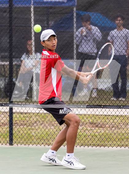 Thumbnail 3 in Franklin Academy vs. Raleigh Charter (NCHSAA 2A Individual Finals) photogallery.
