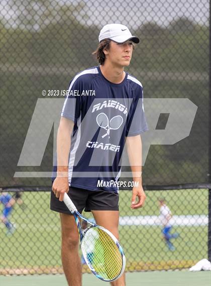 Thumbnail 3 in Franklin Academy vs. Raleigh Charter (NCHSAA 2A Individual Finals) photogallery.
