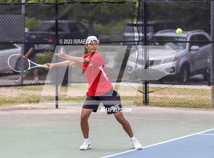 Thumbnail 3 in Franklin Academy vs. Raleigh Charter (NCHSAA 2A Individual Finals) photogallery.