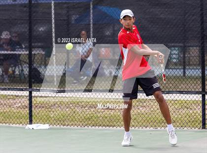 Thumbnail 3 in Franklin Academy vs. Raleigh Charter (NCHSAA 2A Individual Finals) photogallery.