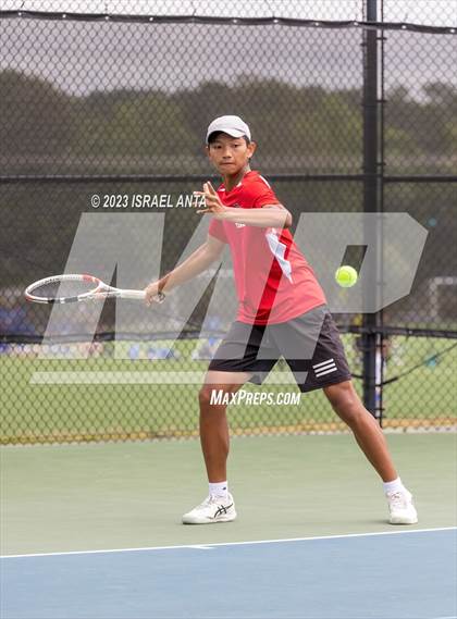 Thumbnail 3 in Franklin Academy vs. Raleigh Charter (NCHSAA 2A Individual Finals) photogallery.