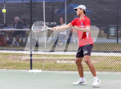 Thumbnail 1 in Franklin Academy vs. Raleigh Charter (NCHSAA 2A Individual Finals) photogallery.
