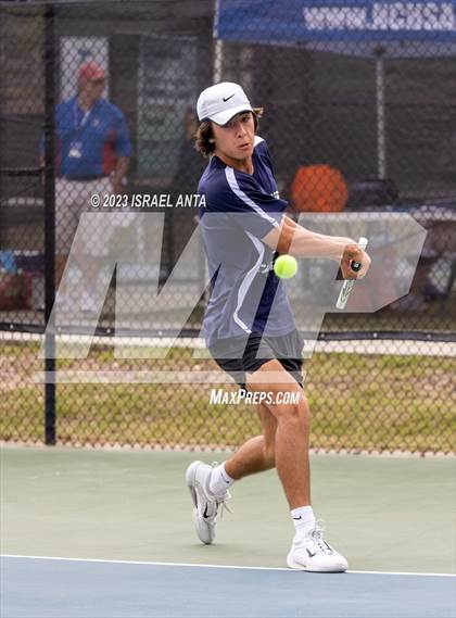 Thumbnail 1 in Franklin Academy vs. Raleigh Charter (NCHSAA 2A Individual Finals) photogallery.