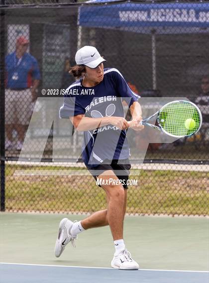 Thumbnail 2 in Franklin Academy vs. Raleigh Charter (NCHSAA 2A Individual Finals) photogallery.
