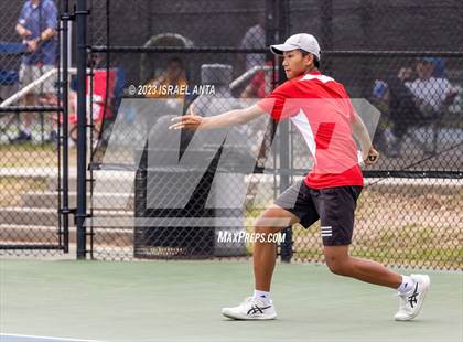 Thumbnail 3 in Franklin Academy vs. Raleigh Charter (NCHSAA 2A Individual Finals) photogallery.