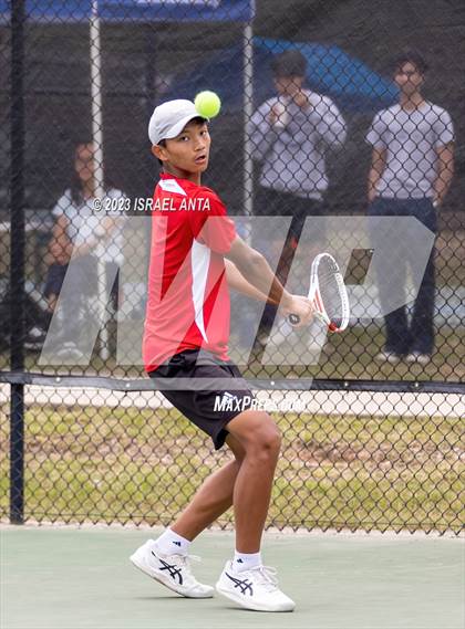 Thumbnail 1 in Franklin Academy vs. Raleigh Charter (NCHSAA 2A Individual Finals) photogallery.