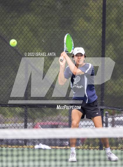 Thumbnail 3 in Franklin Academy vs. Raleigh Charter (NCHSAA 2A Individual Finals) photogallery.