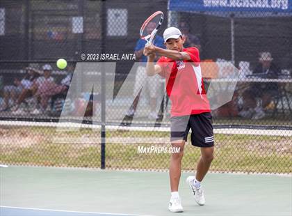 Thumbnail 2 in Franklin Academy vs. Raleigh Charter (NCHSAA 2A Individual Finals) photogallery.