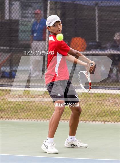 Thumbnail 1 in Franklin Academy vs. Raleigh Charter (NCHSAA 2A Individual Finals) photogallery.