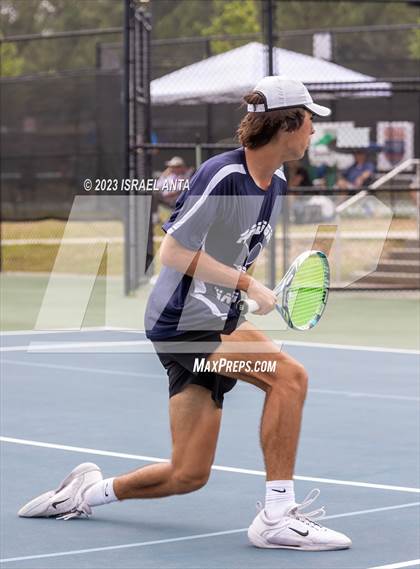 Thumbnail 3 in Franklin Academy vs. Raleigh Charter (NCHSAA 2A Individual Finals) photogallery.