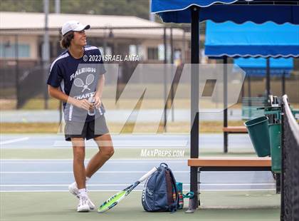 Thumbnail 2 in Franklin Academy vs. Raleigh Charter (NCHSAA 2A Individual Finals) photogallery.