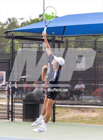 Thumbnail 2 in Franklin Academy vs. Raleigh Charter (NCHSAA 2A Individual Finals) photogallery.