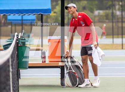 Thumbnail 3 in Franklin Academy vs. Raleigh Charter (NCHSAA 2A Individual Finals) photogallery.