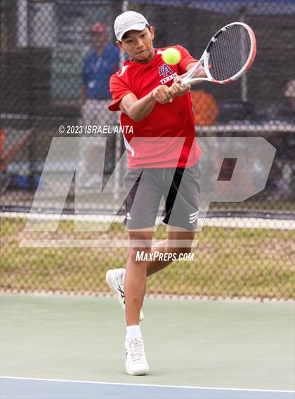Thumbnail 3 in Franklin Academy vs. Raleigh Charter (NCHSAA 2A Individual Finals) photogallery.