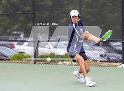 Thumbnail 3 in Franklin Academy vs. Raleigh Charter (NCHSAA 2A Individual Finals) photogallery.