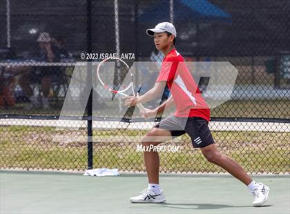 Thumbnail 2 in Franklin Academy vs. Raleigh Charter (NCHSAA 2A Individual Finals) photogallery.