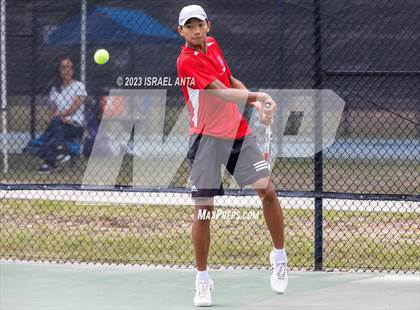 Thumbnail 3 in Franklin Academy vs. Raleigh Charter (NCHSAA 2A Individual Finals) photogallery.